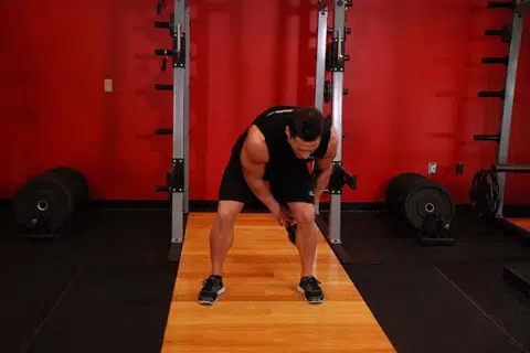 Correct form for Kettlebell Figure 8