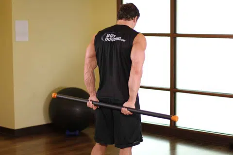 Correct form for Shoulder Dislocates